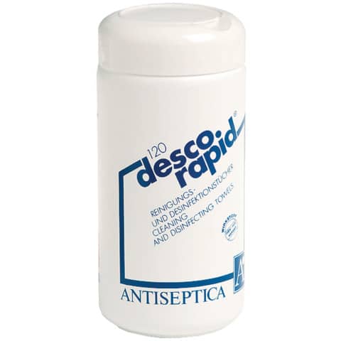 Descorapid® Desinfektionstücher - Dose mit 120 Tüc hern