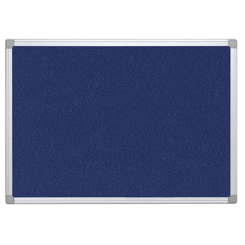 Pinntafel Filz - 120 x 90 cm, blau