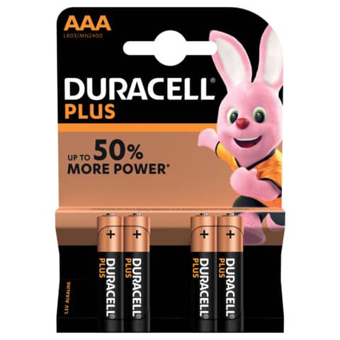Batterien PLUS POWER Alkaline - Micro/LR03/AAA, 1, 5 V