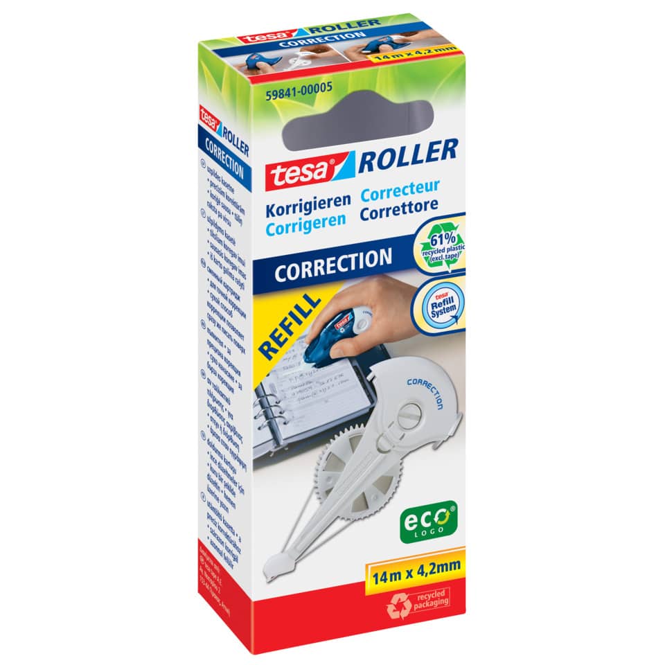 Bild 2 Kassette für Korrekturroller Roller Korrigieren eco Logo, 4,2 mm x 14 m
